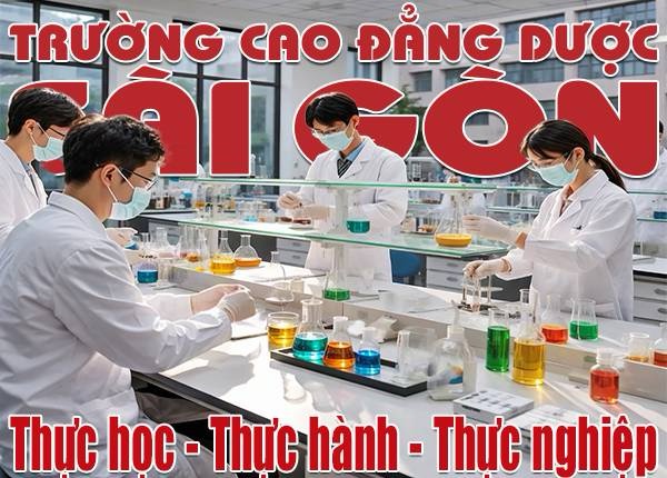 Sinh viên Trường cao đẳng Dược Sài Gòn thực học - Thực hành nghề nghiệp
