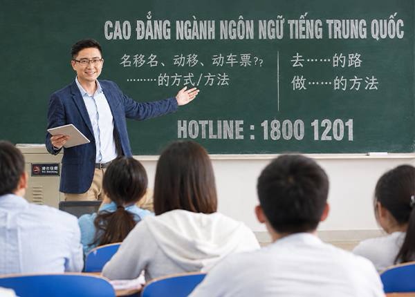 Xét tuyển Cao đẳng ngành ngôn ngữ tiếng Trung Quốc hệ đào tạo chính quy