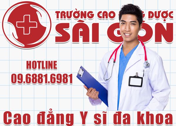 Chiêu sinh lớp văn bằng 2 Cao đẳng Y sĩ đa khoa Sài Gòn học buổi tối