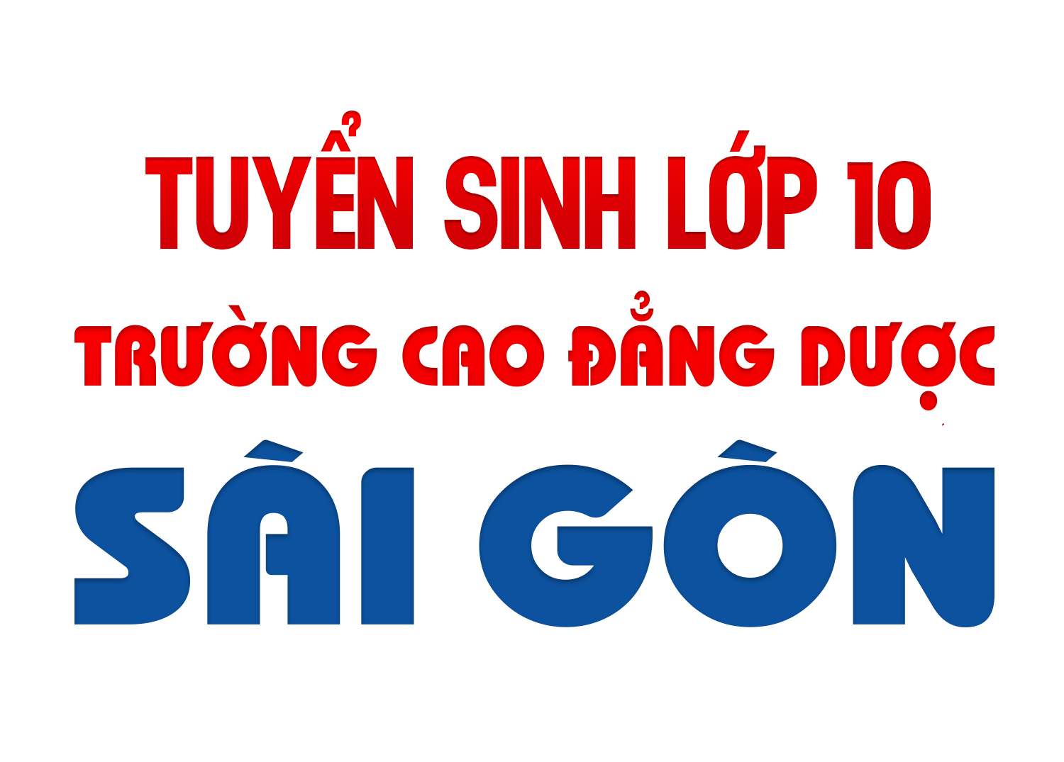 Tuyển sinh Cao Đẳng Dược Sài Gòn năm 2018
