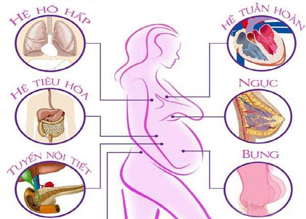 Hộ sinh Sài Gòn chia sẻ những thay đổi trên cơ thể khi mang thai