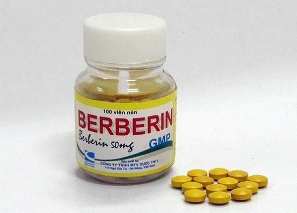 Tác dụng điều trị bệnh tiêu chảy của thuốc Berberin