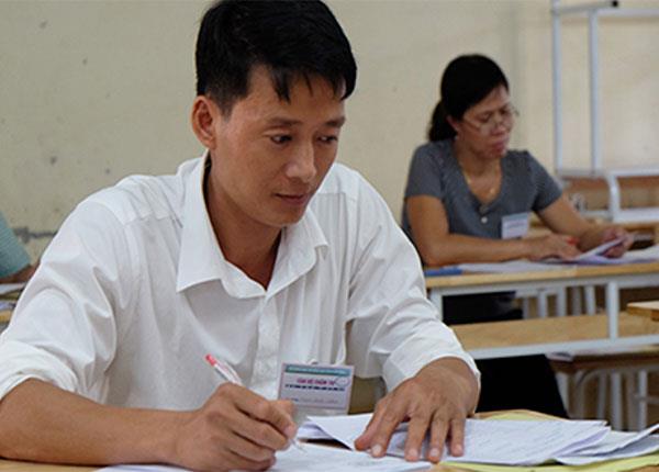 Bình Thuận đã hoàn tất việc chấm thi môn Ngữ Văn