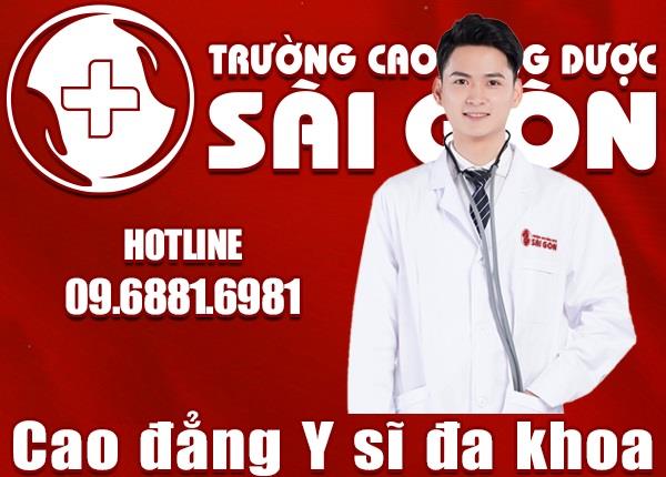 Chiêu sinh lớp văn bằng 2 Cao đẳng Y sĩ đa khoa Sài Gòn học buổi tối