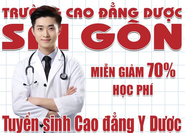 Tuyển sinh Cao đẳng Y Dược Sài Gòn năm 2026 chỉ cần tốt nghiệp THPT